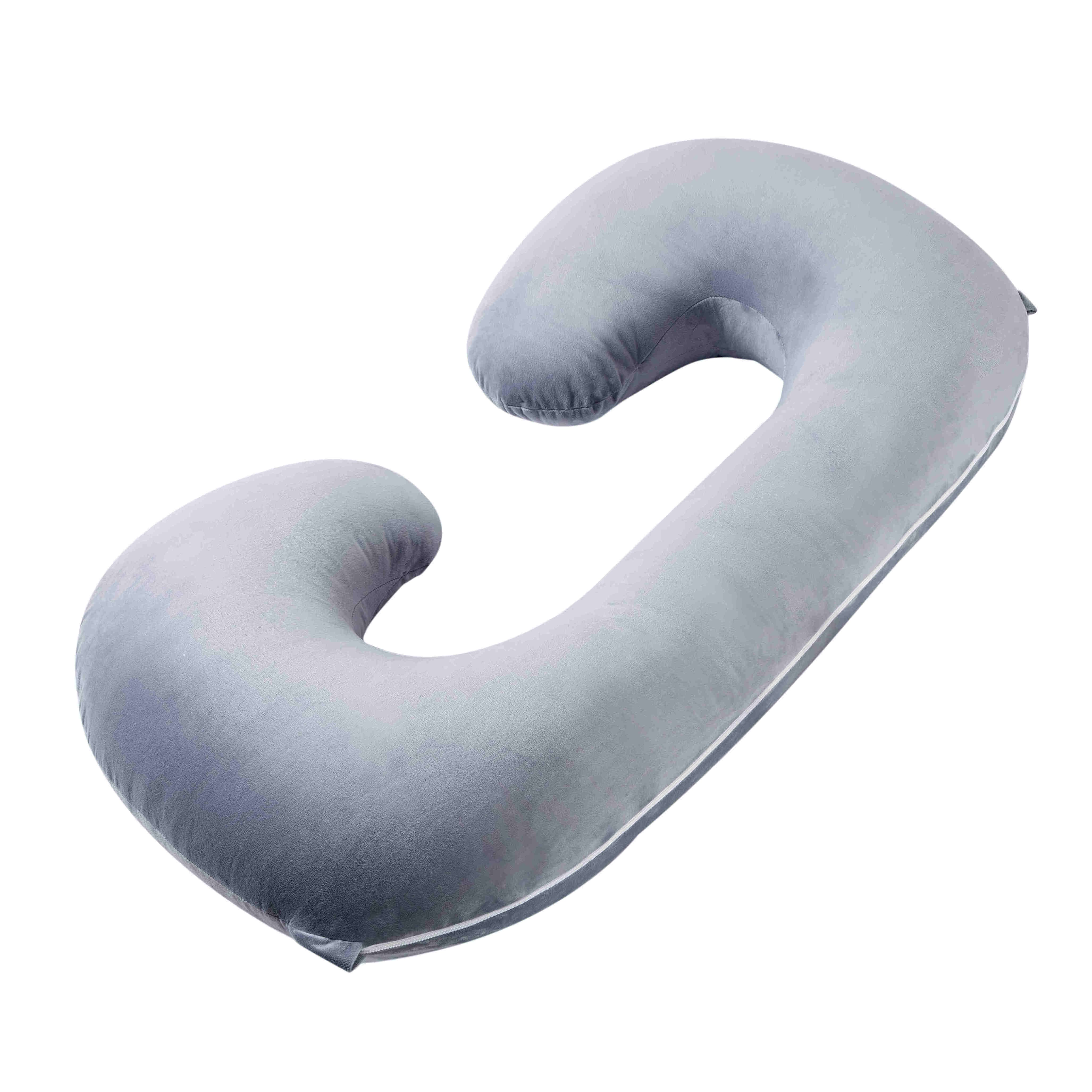 100% Pure Cotton U Shaped Maternity Support Comfort Full Waist Washable Nursing Women Body Pillows Pregnancy Pillow