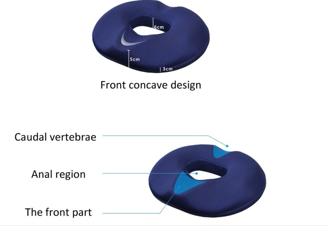 OEM ODM Factory Direct Supply Coccyx Orthopedic Driver Car Chair Mesh Ergonomic Memory Foam Ventilated Gel Seat Cushion