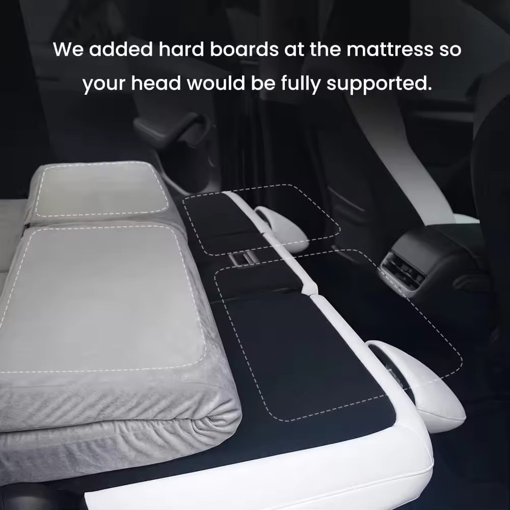 Model Y Portable outdoor memory foam camping mattress for Tesla Model Y with carry Bag & Sheet