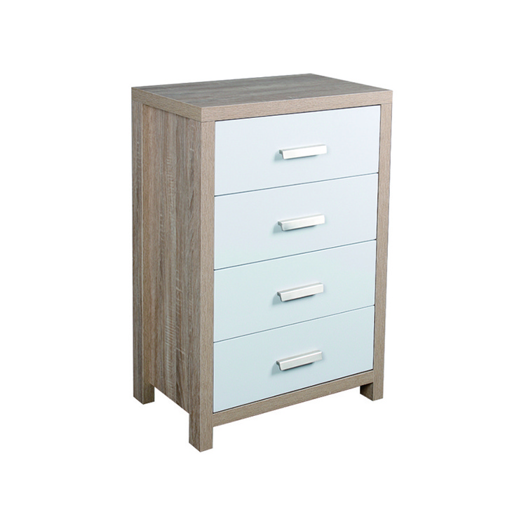 Bedroom furniture wood chest storage cabinet with drawers