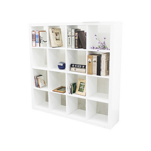 Space saving Wooden 12 cube kids school book cabinet shelf