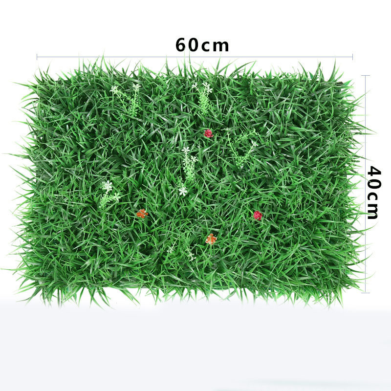 40x60cm Wedding Coffee shop photography background decoration synthetic wall plant grass backdrop artificial green grass panel