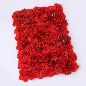 40x60cm INS hot sale Artificial Simulation Flower Wall Panel For Wedding Party Background Floral Decor