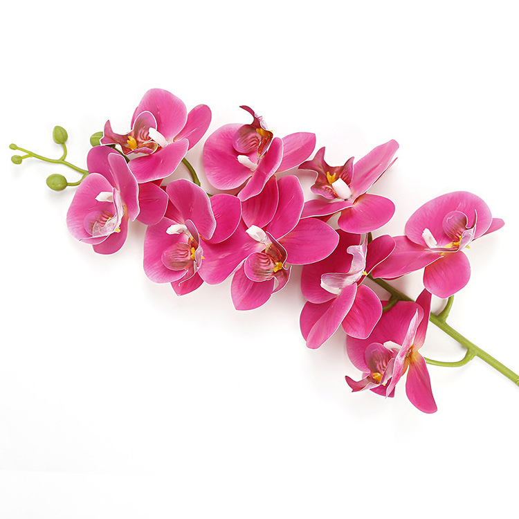 Wholesale Single Branch Imitation Butterfly Orchid Fake Flowers For Wedding Home