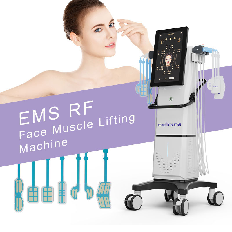 Nubway Professional Ems Rf Face Lifting Machine Ems Sculpting Machine For Face And  Skin Tightening