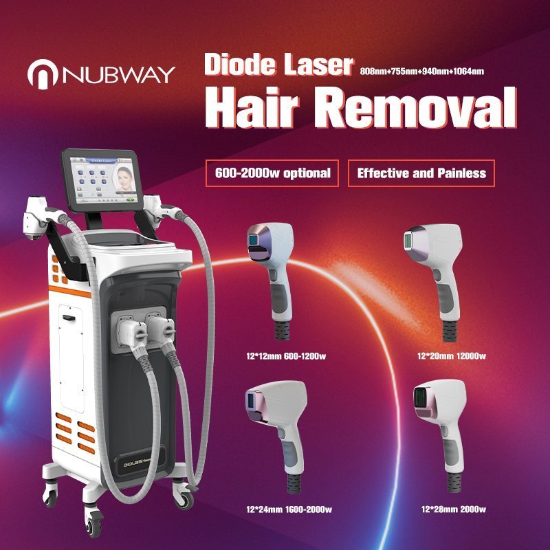 Beijing Nubway professional laser hair removal machine diode laser hair removal machine for sale