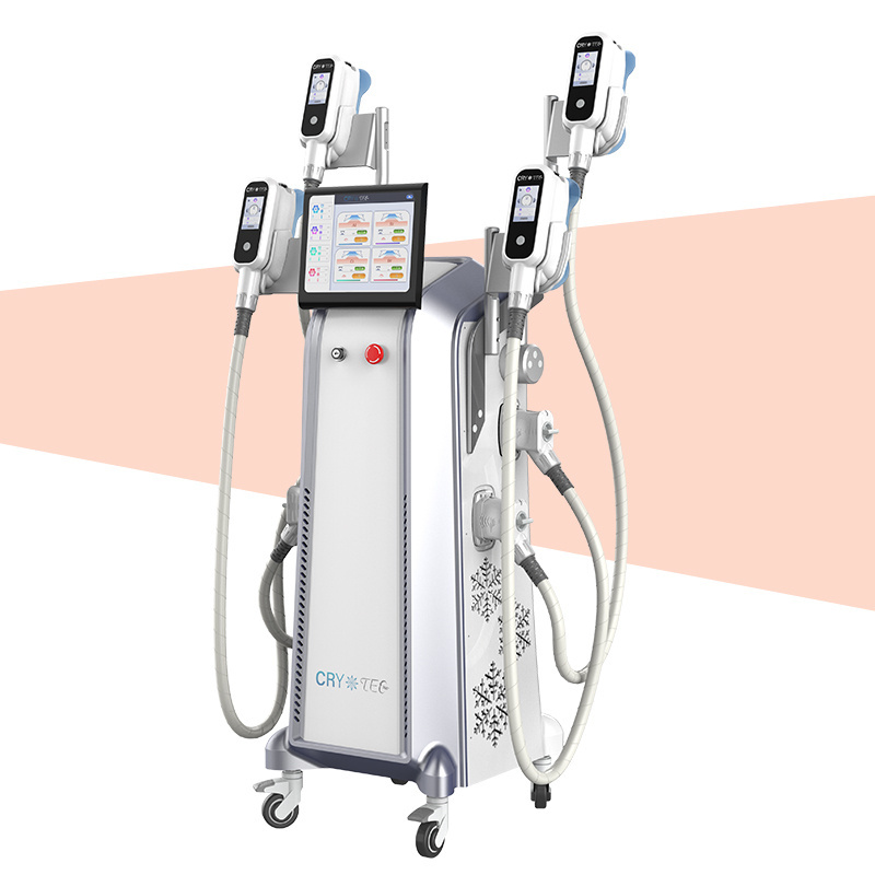 2023 Cryoskin 4.0 Cellulite Reduction Cryo Face And 4 Cryo Handles 360 Body Slimming Machine