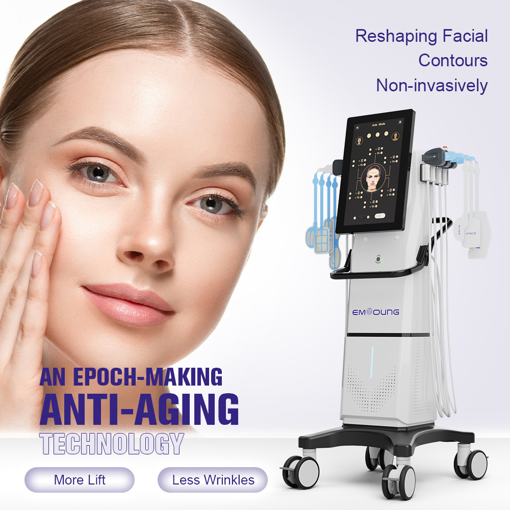 Nubway Professional Ems Rf Face Lifting Machine Ems Sculpting Machine For Face And  Skin Tightening