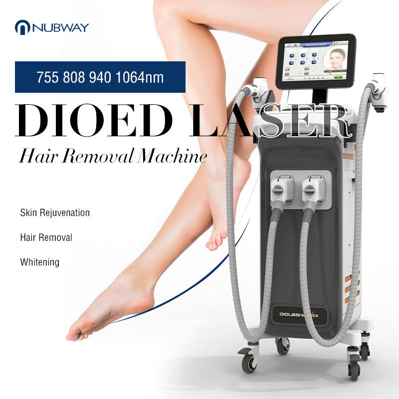 Hot Sale Nubway Professional Beauty Machine Laser 808nm Hair Removal Diode 808 Diode Laser Hair Removal