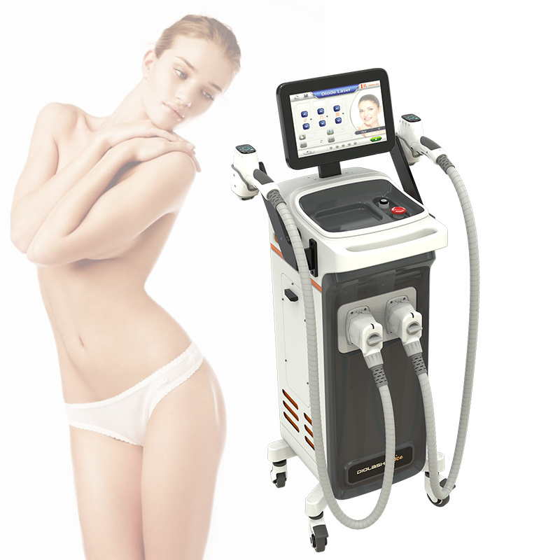 Nubway 4 wavelengths Diode Laser 1000w Android System 808 Application of Hair Removal Diode Laser Ice 755 nm