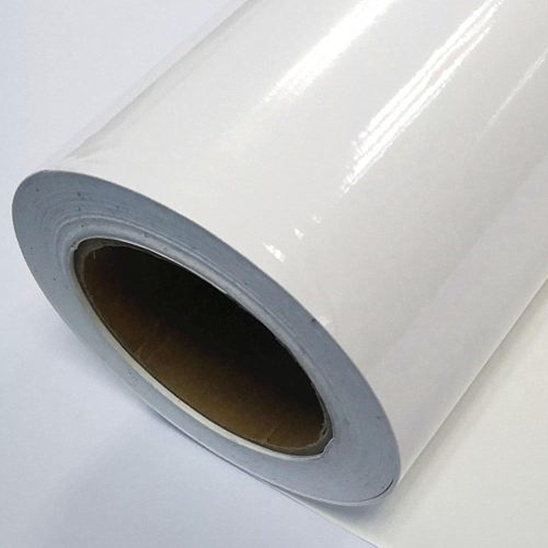 ultra high quality print polymeric repositionable removable self adhesive vinyl with clear glue