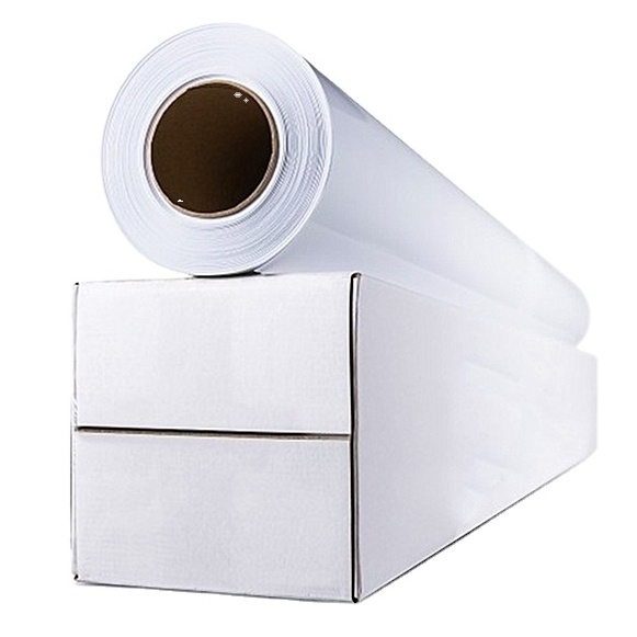 80 micron 120G Eco Solvent Printable Self Adhesive Sticker White Paper Vinyl Roll