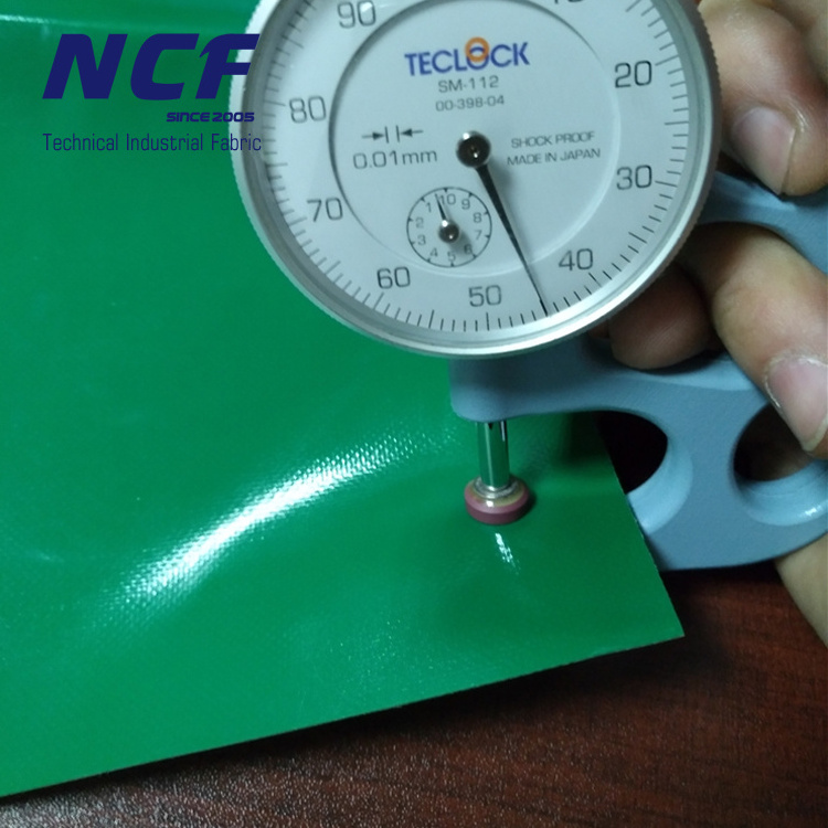 NCF high frequency welding Panama Weave 900gsm PVC coated Tarpaulin fabric for Curtain side Truck cover