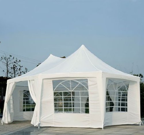 15x15 Canopy Camping Outdoor For Party Tents With Removable Side Walls White