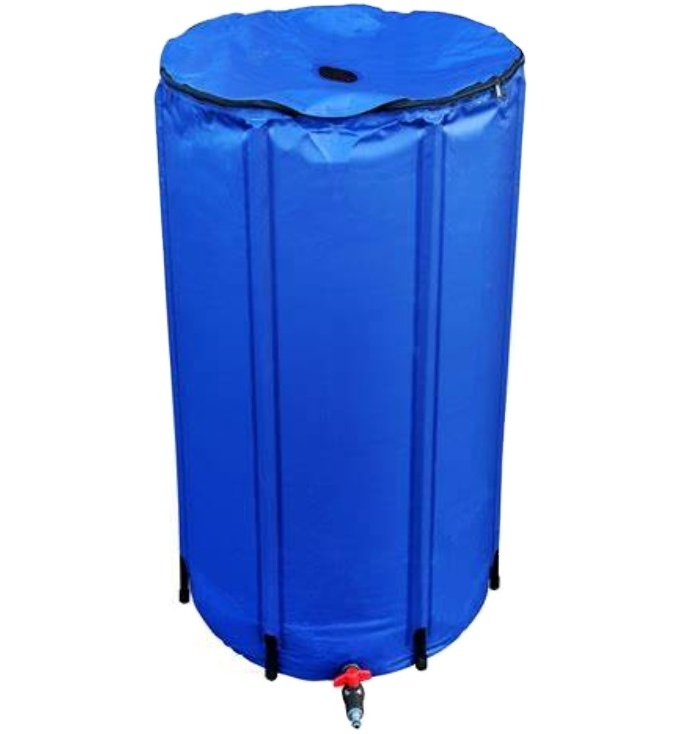 Garden Supplier Collapsible Drinking 100 Gallon Rain Water Barrels Rainwater Harvesting Tank for Sale