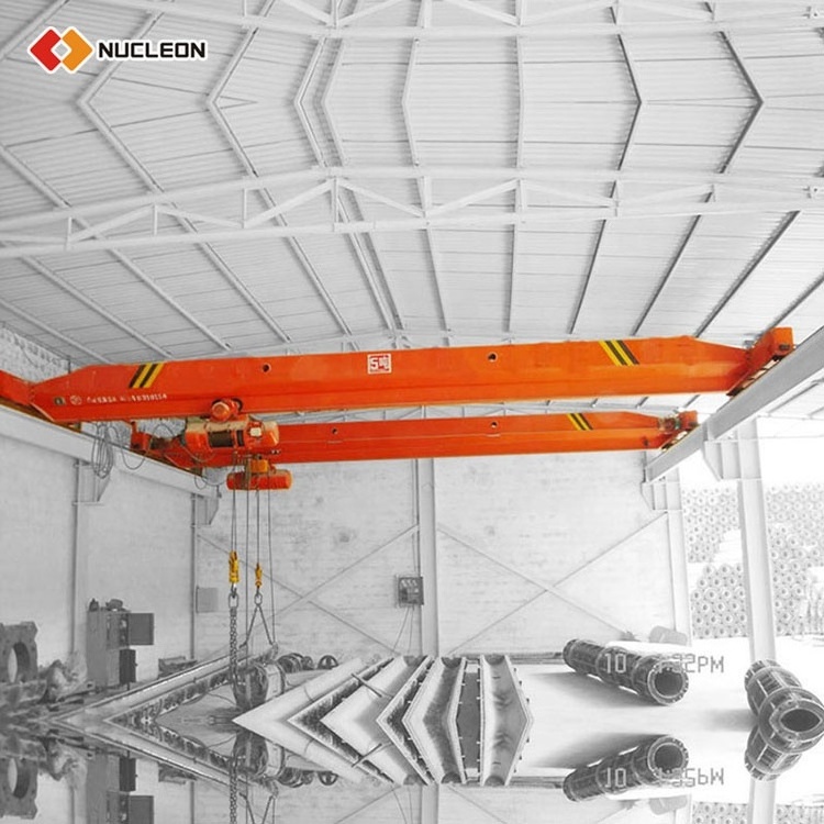 cabin control 5 ton 10 ton electric hoist lifting single beam overhead crane 16 ton eot crane price