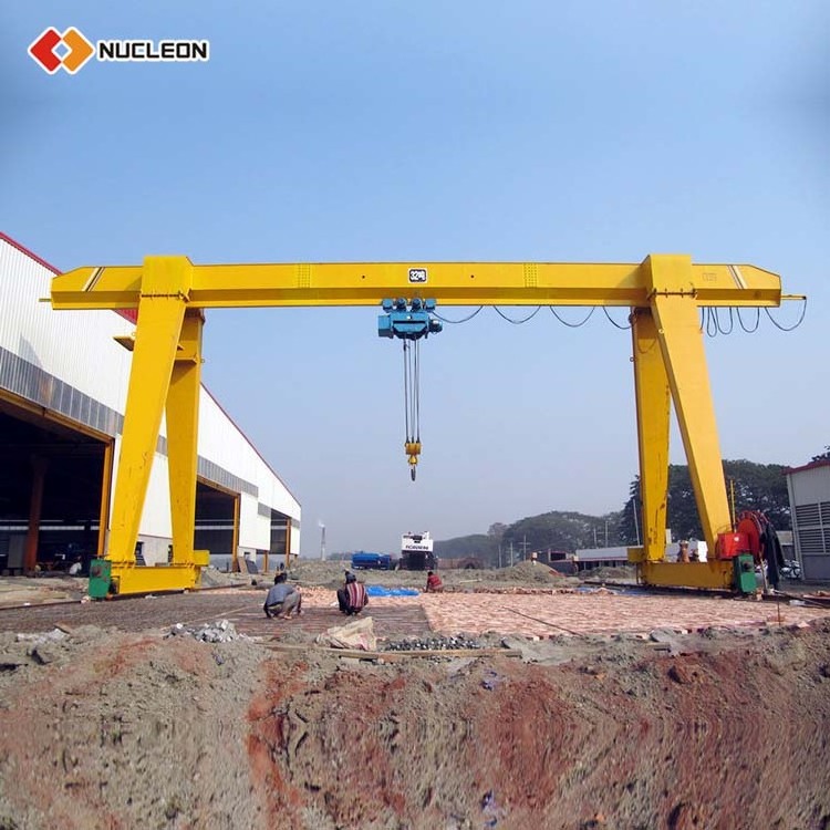 3 ton 10 ton a frame crane single beam girder hoist small and medium-sized gantry crane