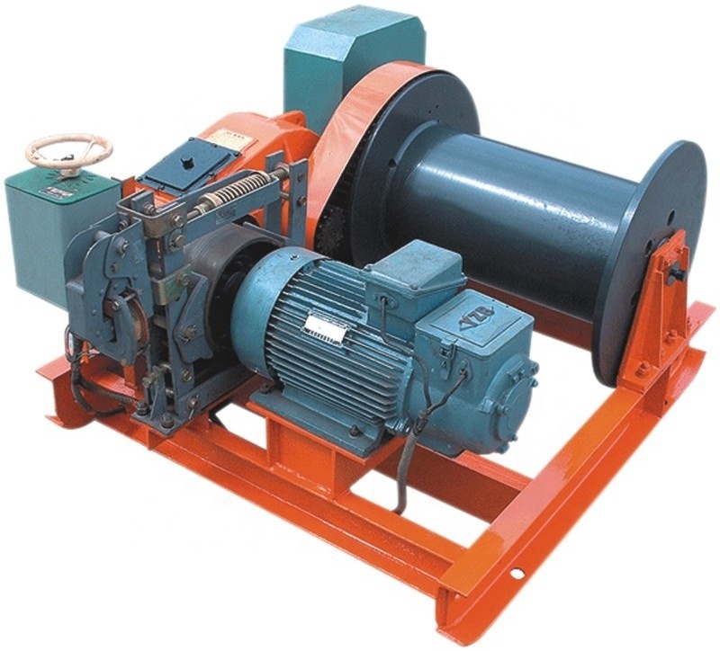 JM series  electronic control slow speed winch weight 270 kg~1100 kg for construction factories