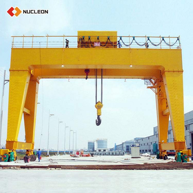 high quality 100ton 200ton 300ton 500 ton double girder beam a frame goliath gantry cranes price