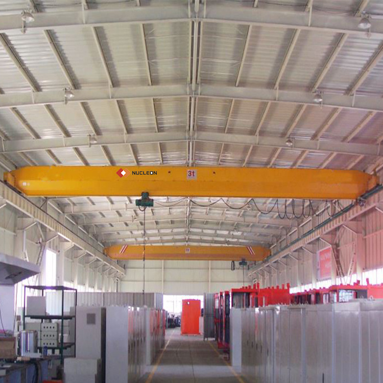 cabin control 5 ton 10 ton electric hoist lifting single beam overhead crane 16 ton eot crane price