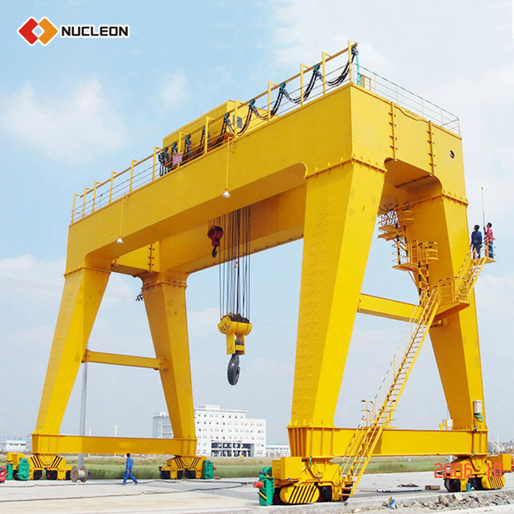 high quality 100ton 200ton 300ton 500 ton double girder beam a frame goliath gantry cranes price