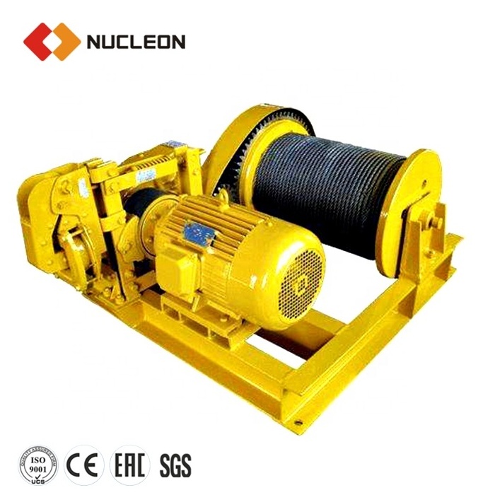 high speed electric winch 2 ton 3 ton 5 ton 10 ton 20 ton 100ton portable hydraulic electric windlass winch price