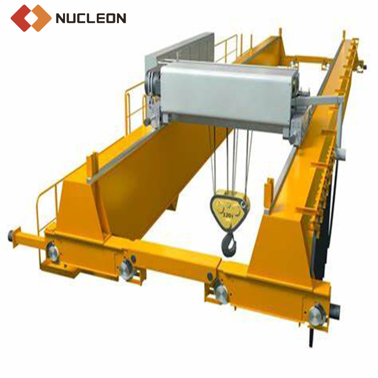 Industrial European Double Girder 20 ton 30 ton Overhead Crane 50 ton Low Clearance Euro Bridge Eot Crane