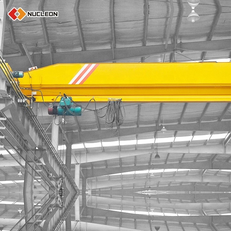 Workstation span 30m 1ton 2 ton overhead crane single girder eot bridge crane specifications