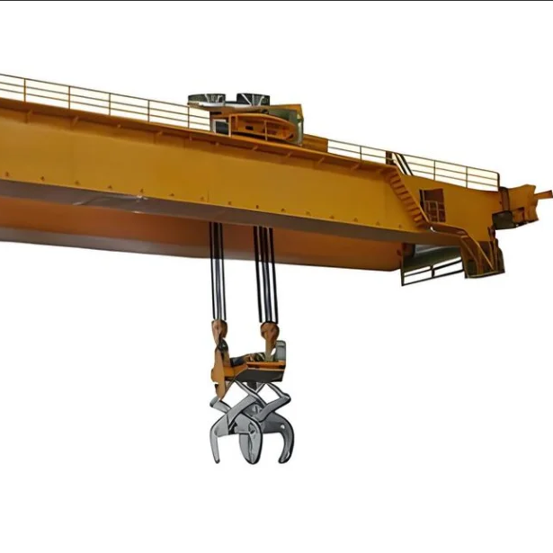 Nucleon brand Tongs Bridge Crane Lifting Capacity 35 ton 50 ton 65 ton for Storage room of storage yard