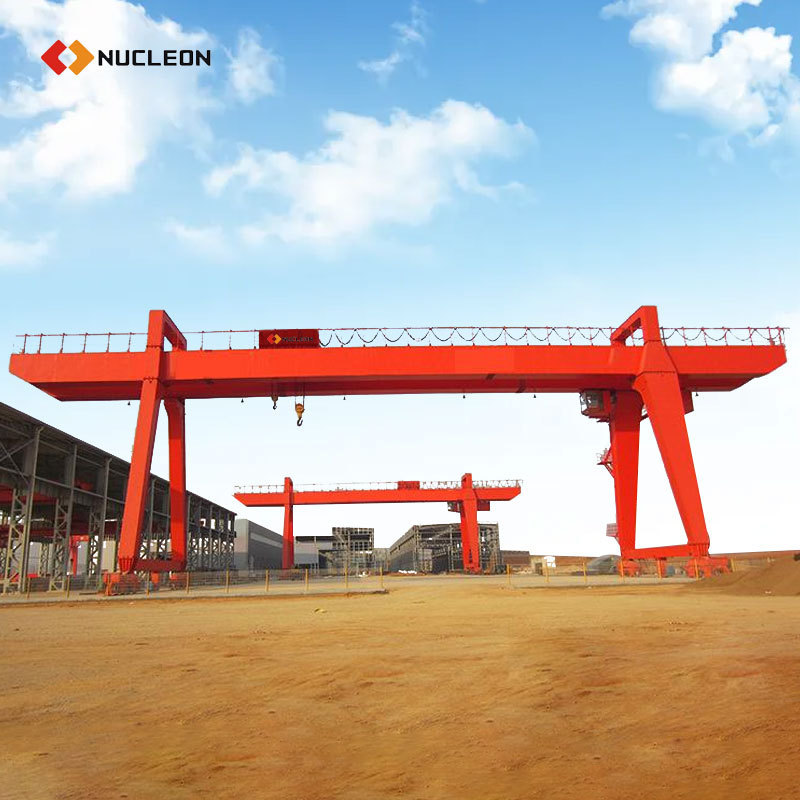 high quality 100ton 200ton 300ton 500 ton double girder beam a frame goliath gantry cranes price