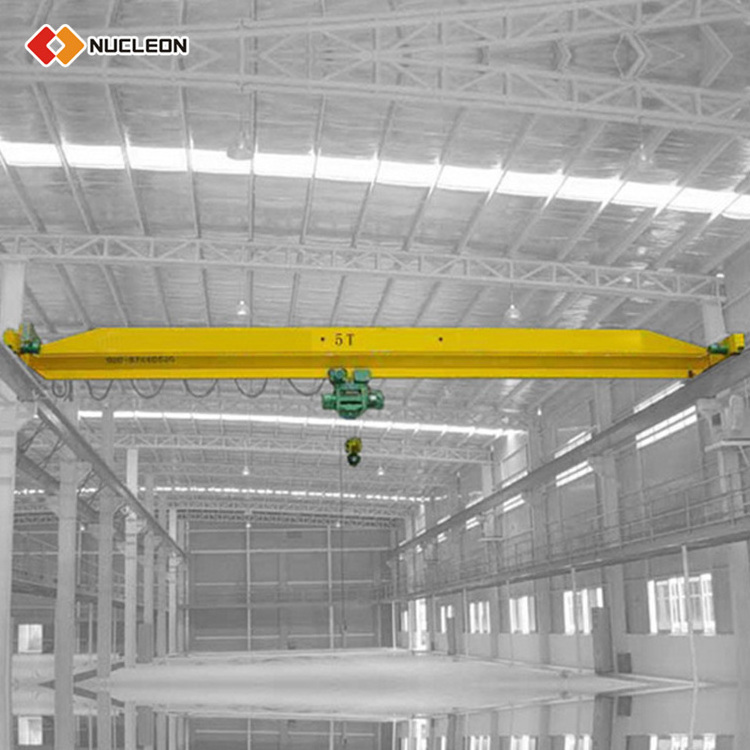 Factory Price LDA Type Bridge Crane Single Girder Beam Overhead Crane with Lifting Weight 5ton 10ton 16ton 20ton