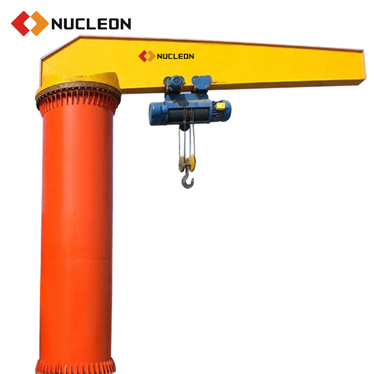 low price high quality Hydraulic Hoist Stationary Jib Crane 10 Ton