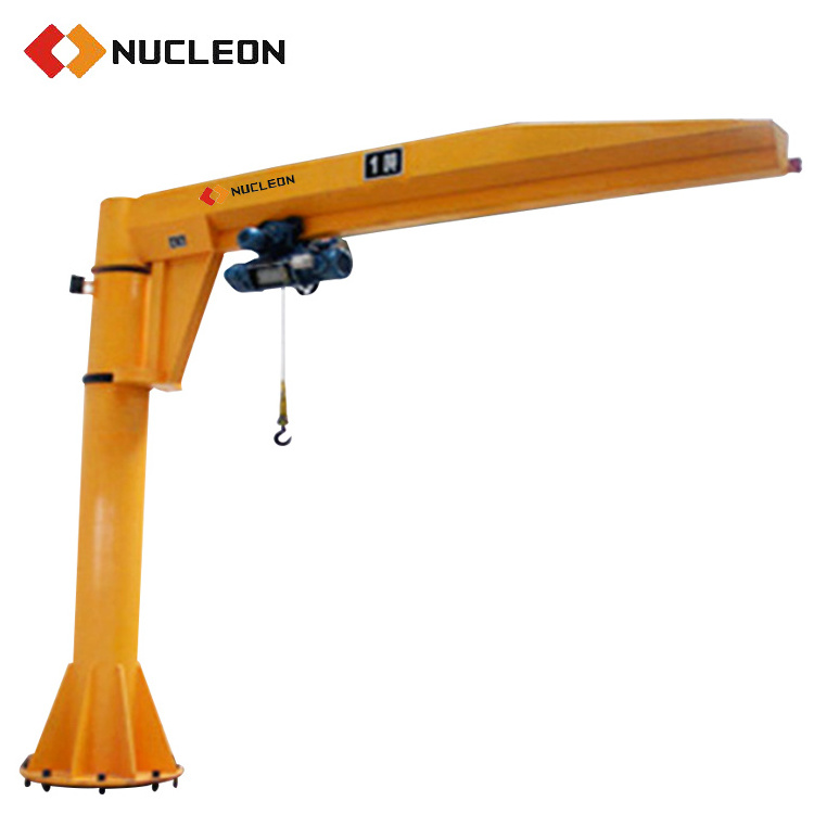 low price high quality Hydraulic Hoist Stationary Jib Crane 10 Ton