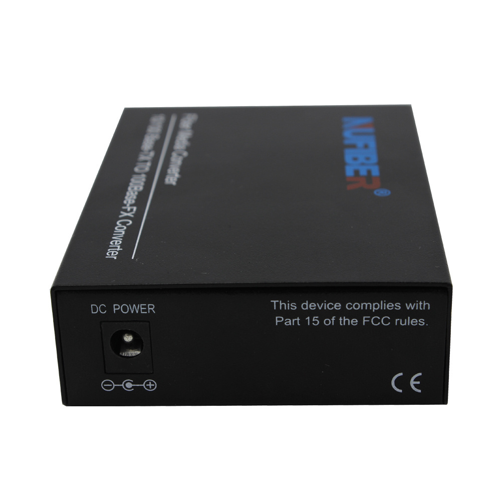 Fiber Ethernet Media Converter with 1*10/100Base-Tx to 1*100Base-Fx SFP slot Fiber Optical Cable Best Price Provider