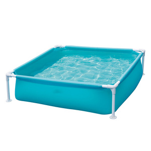 Rectangular Frame Above Ground Outdoor Child Safe Splash Swimming Pool