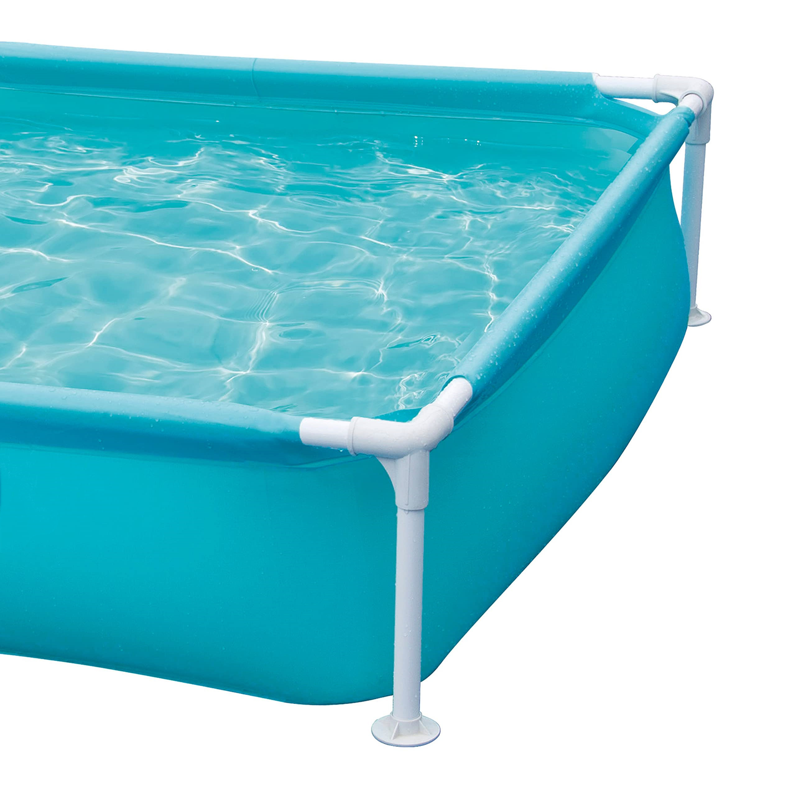 Rectangular Frame Above Ground Outdoor Child Safe Splash Swimming Pool