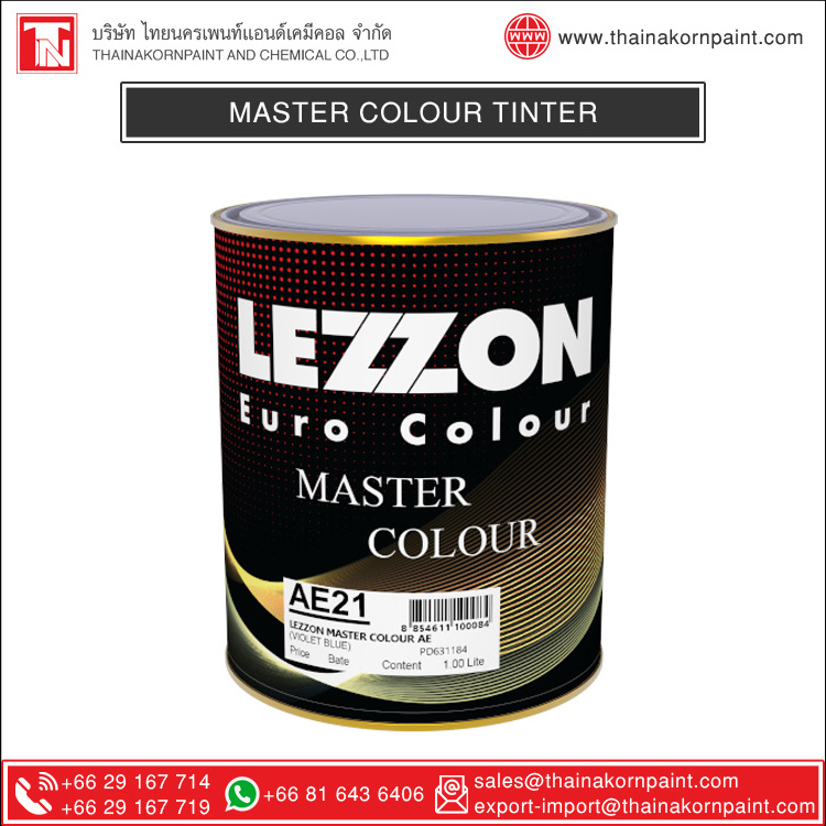 Extra Shine Premium Grade Car Coating and Coloring AE21 LEZZON MASTER COLOUR VIOLET BLUE Tinter at Best Price