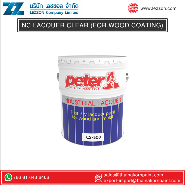 Top Notch Quality Wholesale Selling Widely Used Glossy Coating 16.670 Liter Pack Nitrocellulose Sealer for Wood