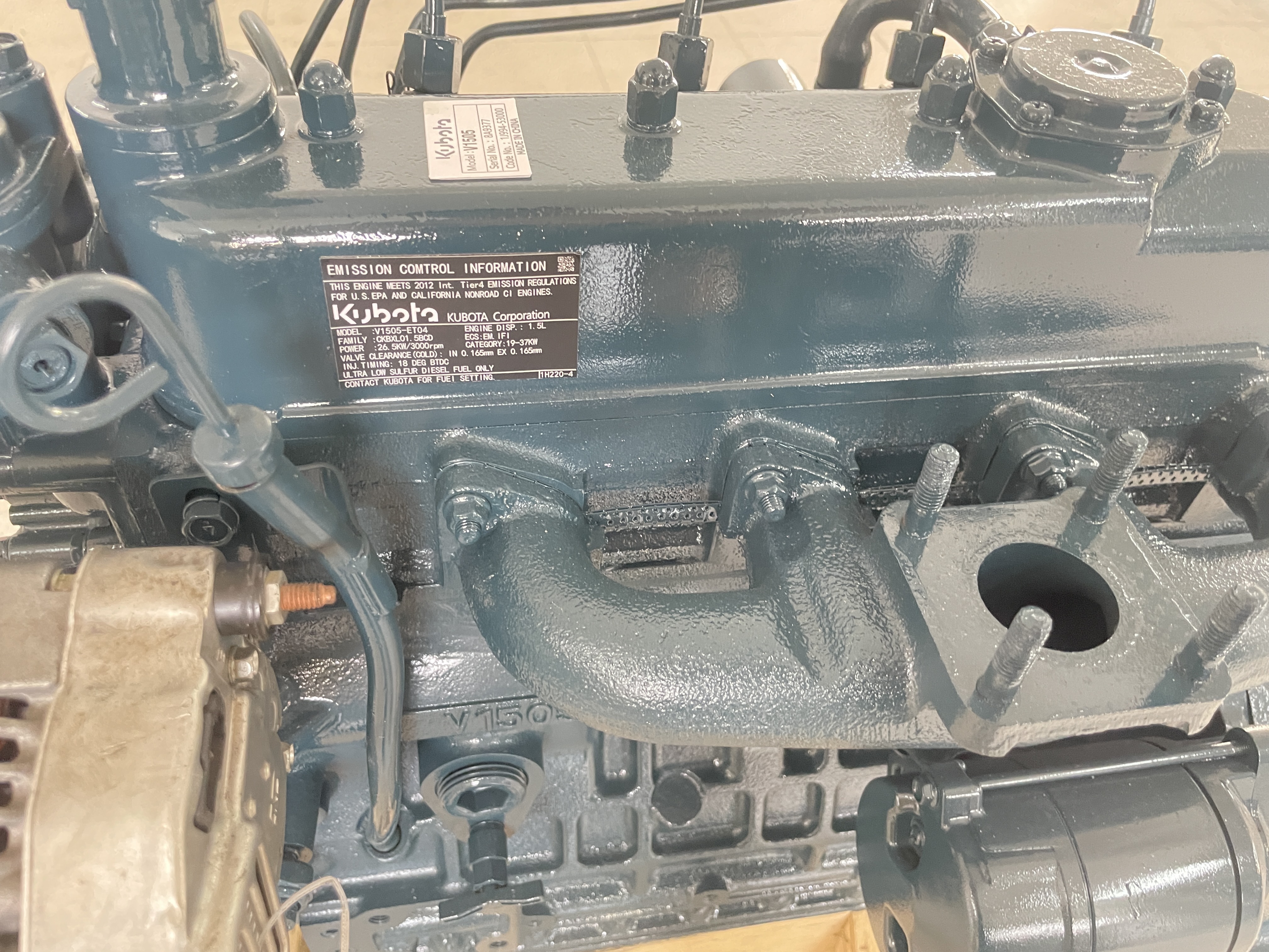 New, refurbished, used, hot sale excavator V1505 V1505T V2203 V2403 V2607 V3300  V3800 engine assembly for kubota