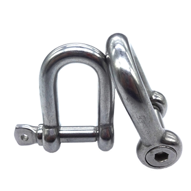 Rigging Hardware 8mm Marine Stainless Steel d Shackle