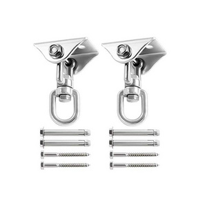 Swivel Swing Hangers, Openable Stainless Steel Swing Hook for Ceiling Wood Porch rigging hardware