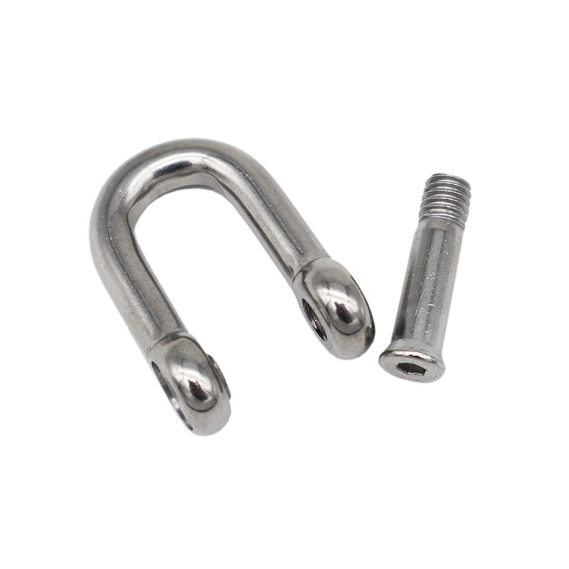 Hex D Shackle with Allen key fitting 316 A4 Stainless steel