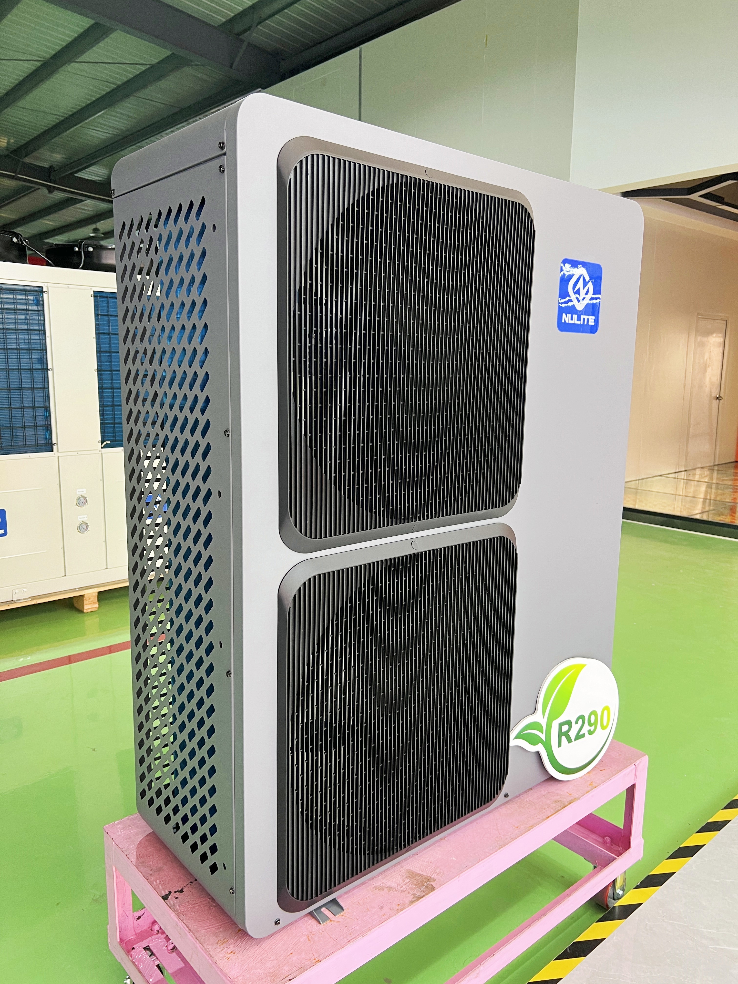 Newest Nulite R290 oem odm wifi 16kw 19kw air to water floor heating cooling pump air source monoblock EVI inverter heat pumps