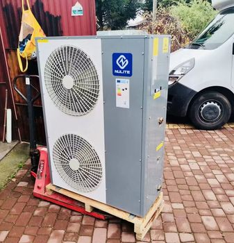 NULITE R32 WIFI control 10KW 20KW 30KW DC inverter Monobloc  Air to Water heat pump