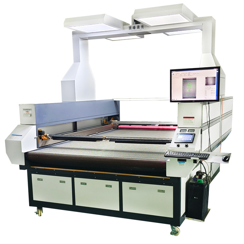 Fully automatic cloth cutting machine for cutting pattern of sportswear dress fabric