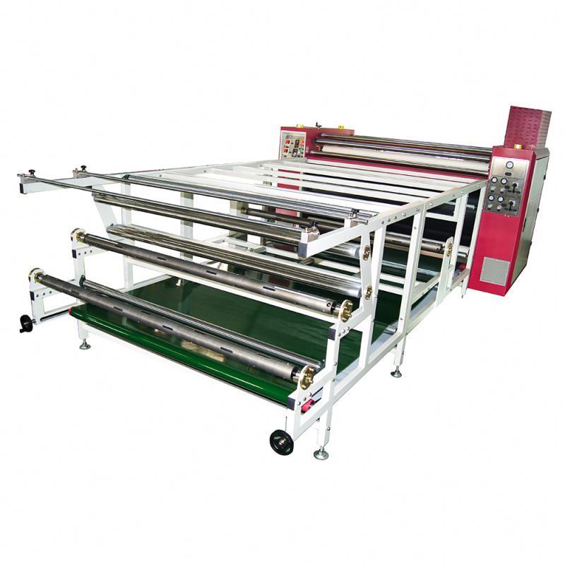 Roll Press Heated  Laminating Machine Roll To Roll Heat Press Machine 16 Roller Heat Transfer Machine Blanket Manufacturers