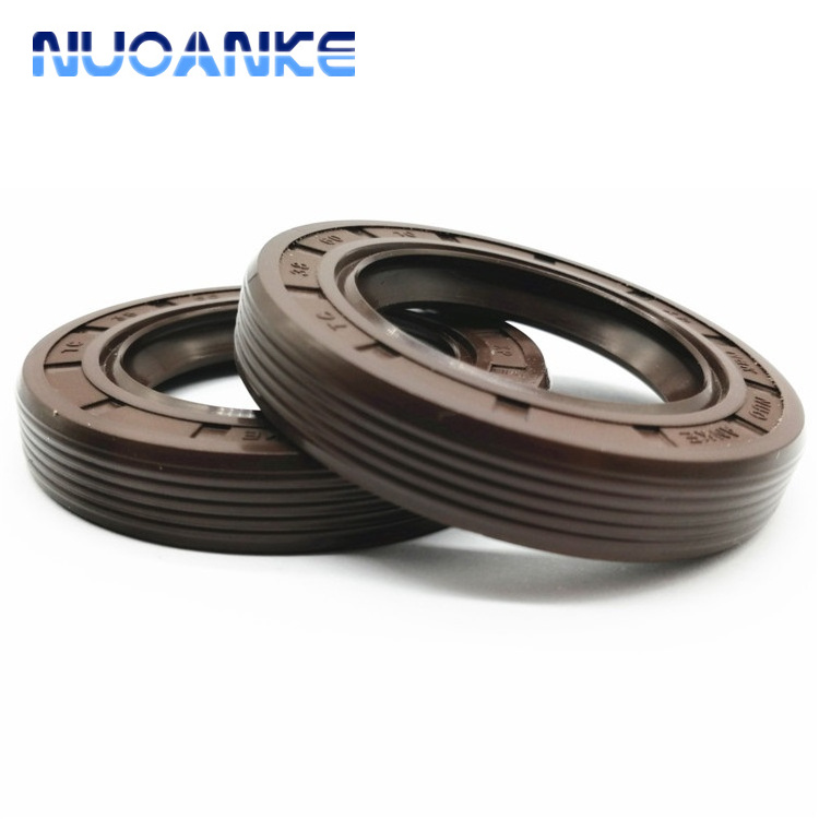 Wholesale Heat Resistance NBR FKM Black/Brown Shaft Oil Seal Double Lips Rubber Oil seal  TG Oil Seal