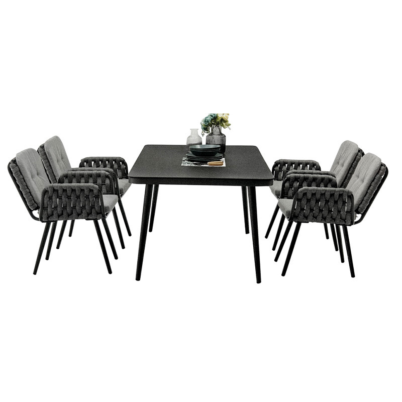 8 people garden sets patio table and chairs 9 sofa rattan furniture grey 6 teak chair wicker aluminium dining outdoor set