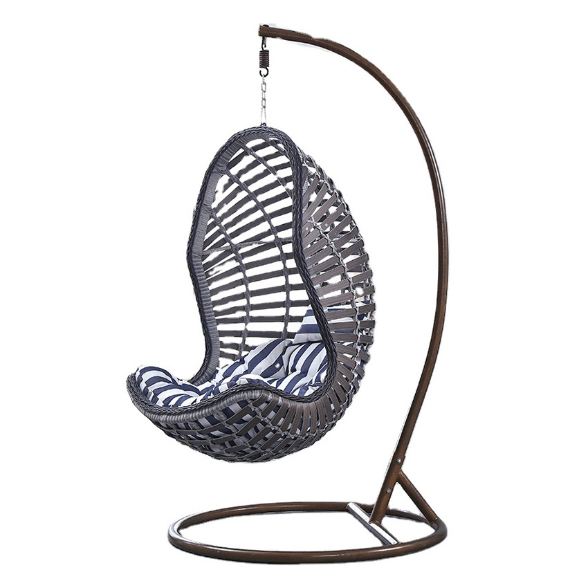 hanging patio garden shape outdoor rattan oval outer shaped bird nest egg swing chair