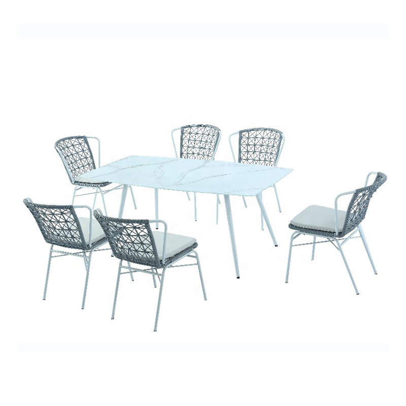 funiture pool set nordic style extendable aluminum furniture wicker round garden and chair composite outdoor dining table for 8